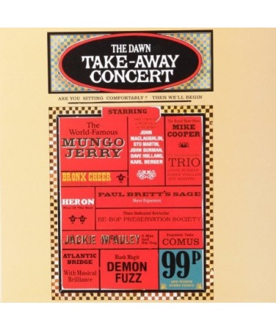 Dawn Take Away Concert / Various Vinyl Record $11.36 Vinyl