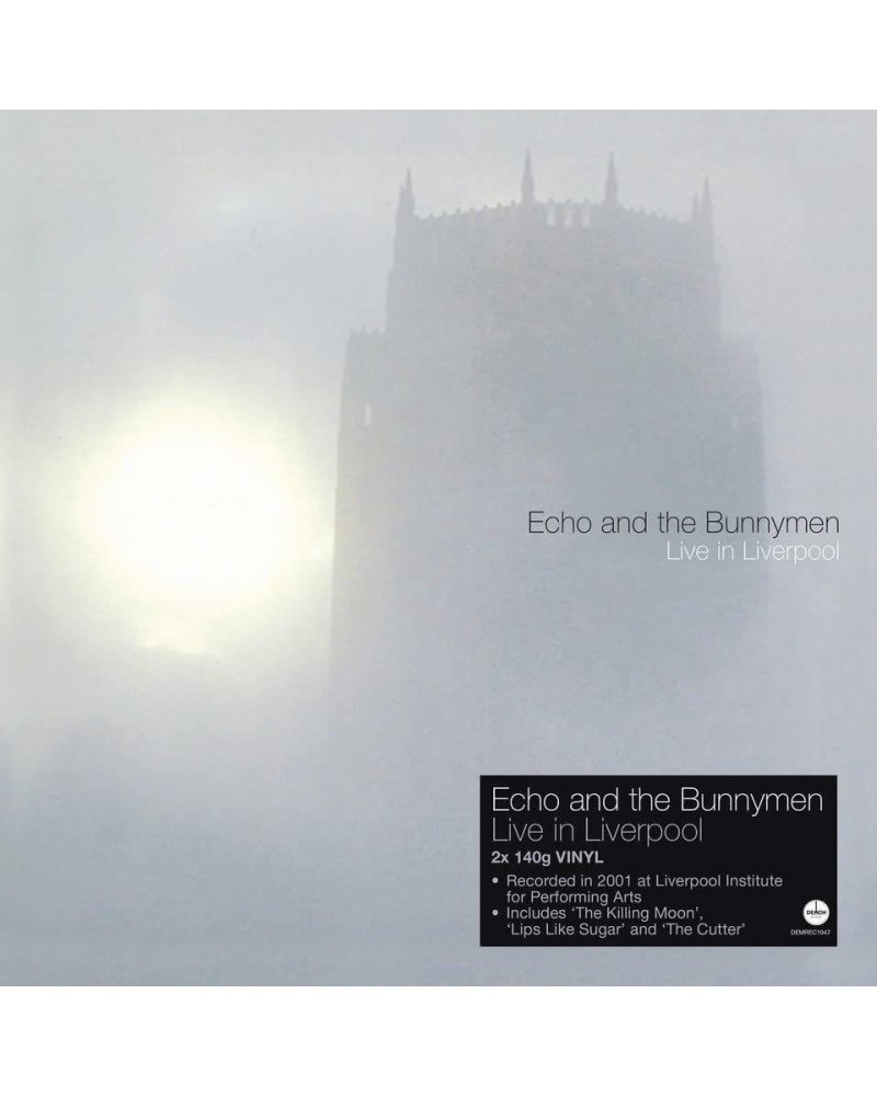 Echo & the Bunnymen Live In Liverpool (Black/2LP) Vinyl Record $13.12 Vinyl