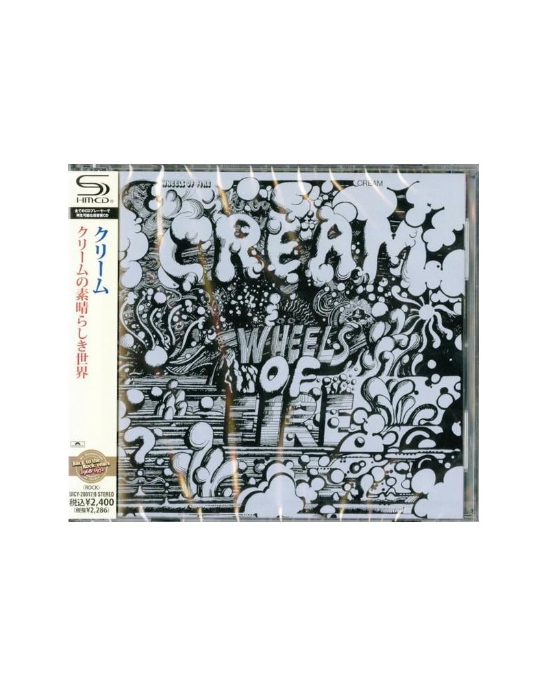 Cream WHEELS OF FIRE CD $8.52 CD