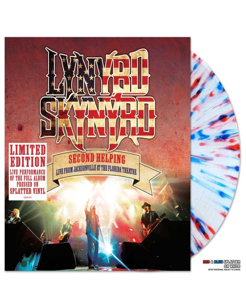 Lynyrd Skynyrd Second Helping - Live From Jacksonville At The Florida Theatre (Blue Marble LP) Vinyl Record $10.64 Vinyl