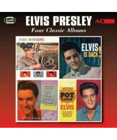 Elvis Presley CD - Four Classic Albums (A Date With Elvis / Elvis Is Back / Something For Everyone / Pot Luck) $5.38 CD