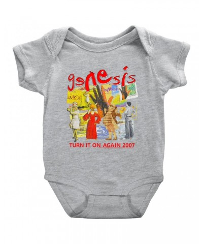 Genesis Baby Short Sleeve Bodysuit | Turn It On Again Tour 2007 Bodysuit $7.78 Kids