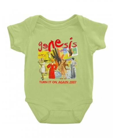 Genesis Baby Short Sleeve Bodysuit | Turn It On Again Tour 2007 Bodysuit $7.78 Kids