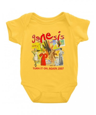 Genesis Baby Short Sleeve Bodysuit | Turn It On Again Tour 2007 Bodysuit $7.78 Kids