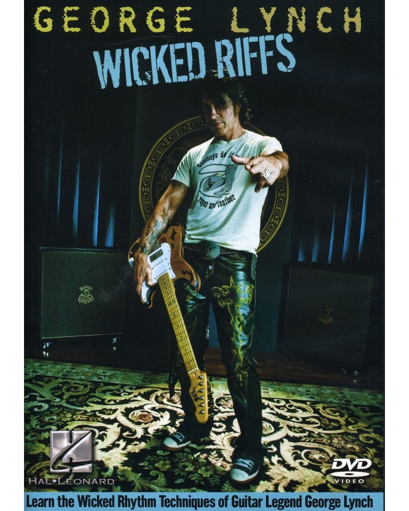 George Lynch WICKED RIFFS DVD $7.35 Videos