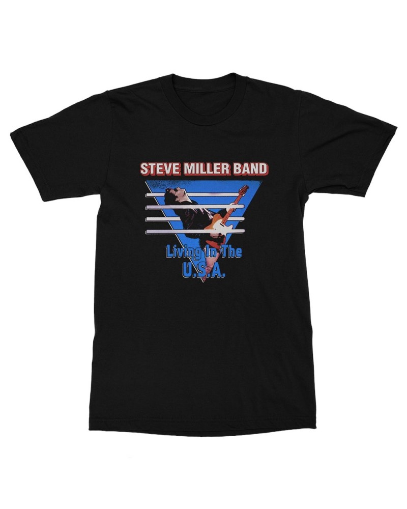 Steve Miller Band Living in the USA T-Shirt $12.00 Shirts