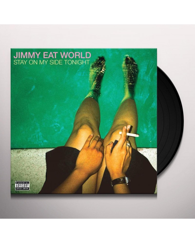 Jimmy Eat World Stay On My Side Tonight (X) Vinyl Record $7.82 Vinyl