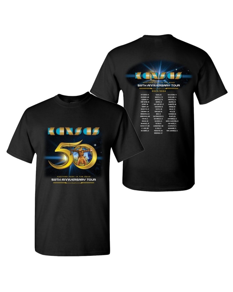 Kansas 50th Anniversary Tour T-Shirt $16.80 Shirts