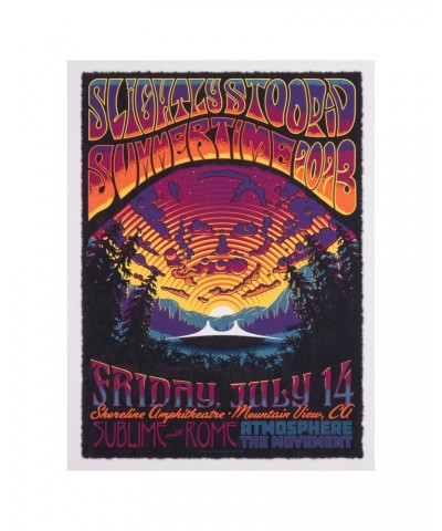 Slightly Stoopid 7/14/23 Mountain View CA Show Poster by Bill Green $14.00 Decor