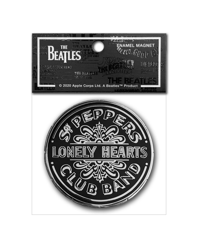 The Beatles Sgt. Pepper's Enamel Magnet $7.60 Decor