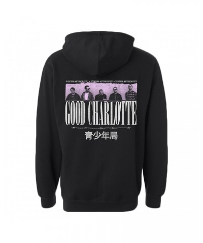 Good Charlotte Photo Back Hoodie $22.00 Sweatshirts