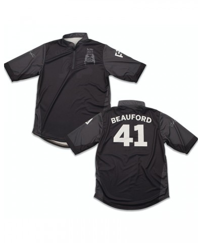 Dave Matthews Band Custom Carter Beauford Jersey Black/Grey $58.48 Shirts