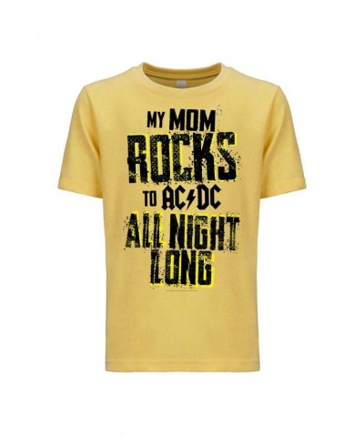 AC/DC Mom Rocks All Night Long Youth Tee $8.51 Kids