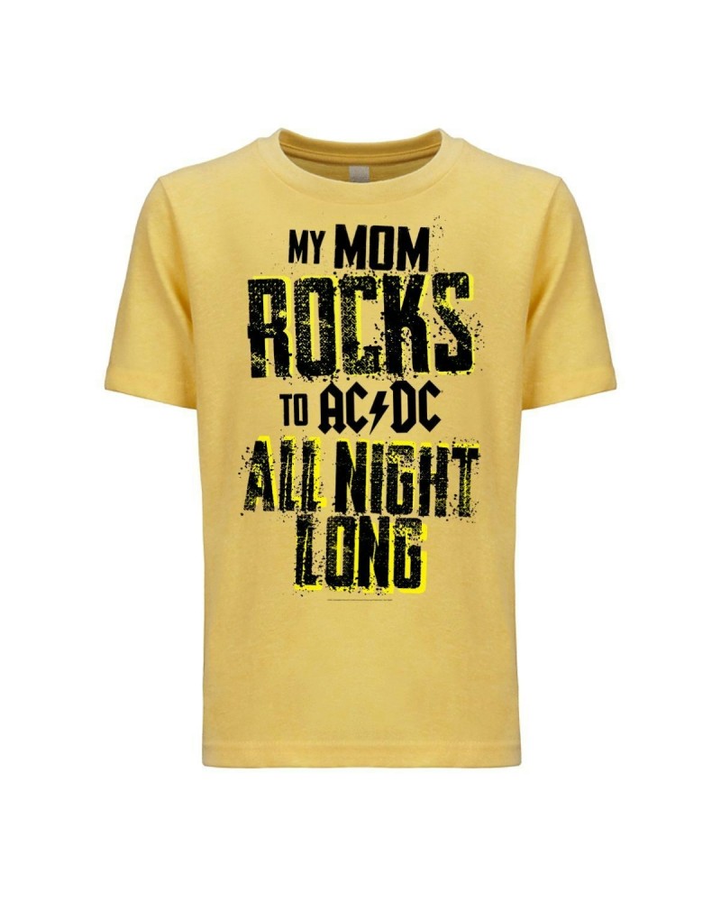 AC/DC Mom Rocks All Night Long Youth Tee $8.51 Kids