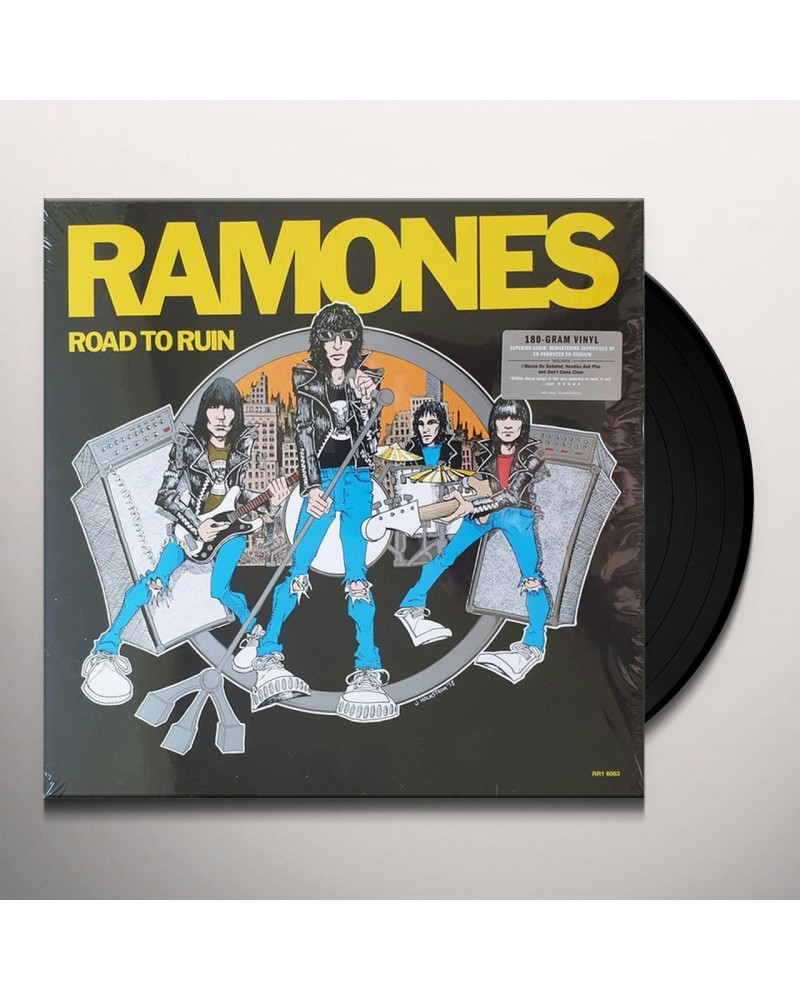 Ramones ROAD TO RUIN (REMASTERED) Vinyl Record $11.88 Vinyl