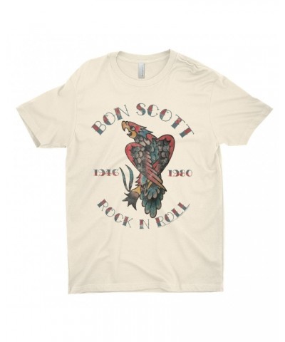 Bon Scott T-Shirt | Eagle Tattoo Shirt $11.48 Shirts