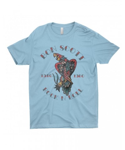 Bon Scott T-Shirt | Eagle Tattoo Shirt $11.48 Shirts