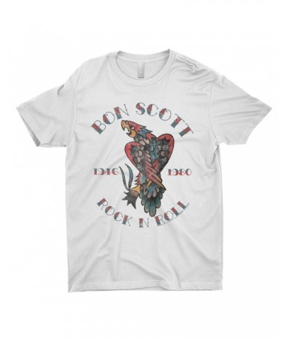 Bon Scott T-Shirt | Eagle Tattoo Shirt $11.48 Shirts