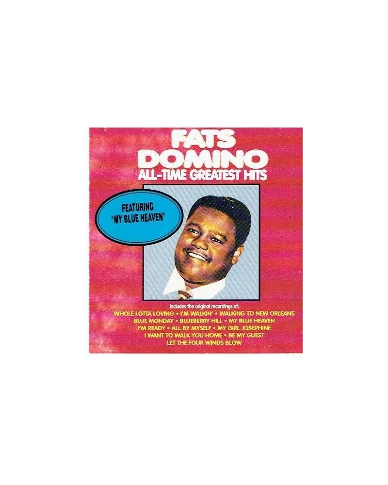 Fats Domino ALL-TIME GREATEST HITS Vinyl Record $8.16 Vinyl