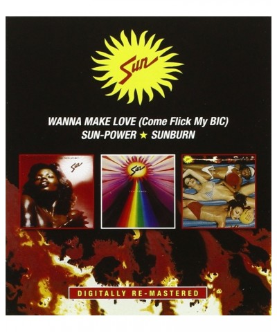 Sun WANNA MAKE LOVE /SUN-POWER/SUNBURN CD $6.20 CD