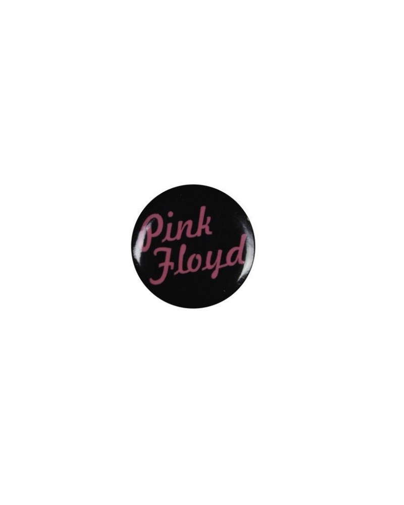 Pink Floyd Pink Script Logo Button $3.15 Accessories