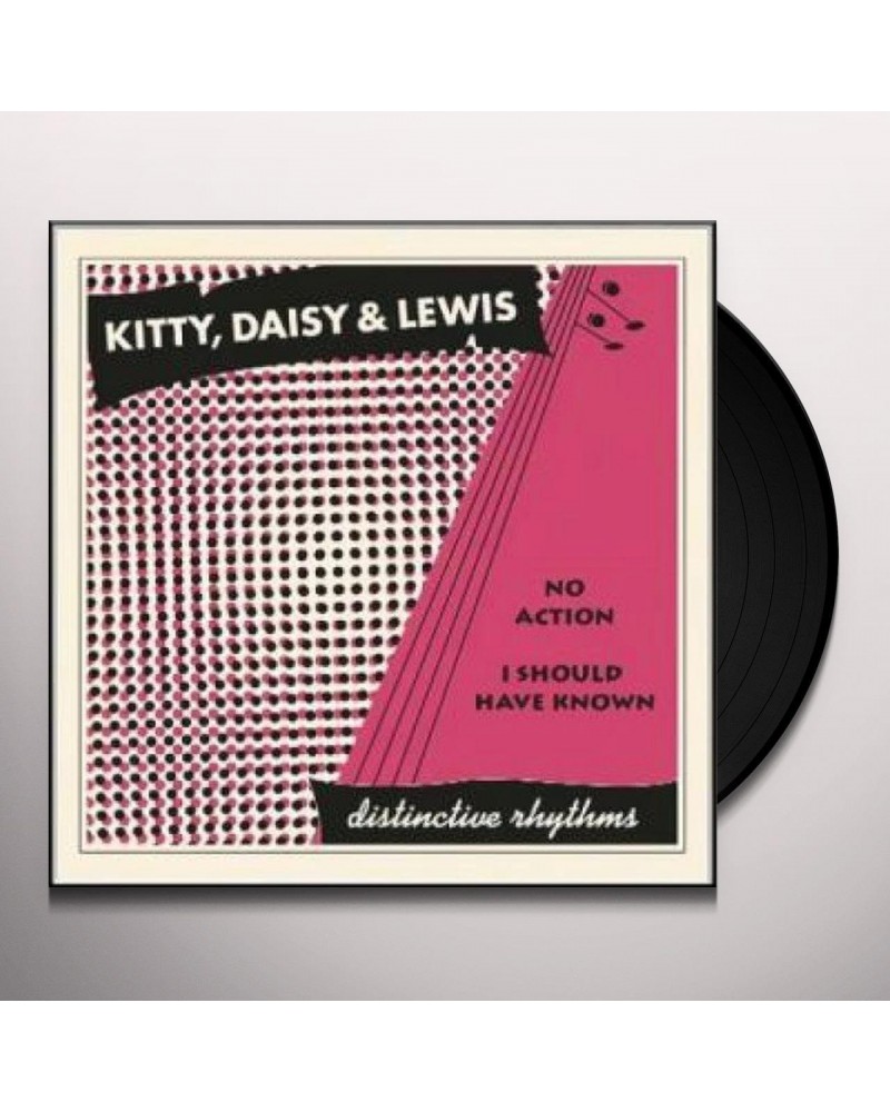 Kitty Daisy & Lewis No Action Vinyl Record $3.83 Vinyl