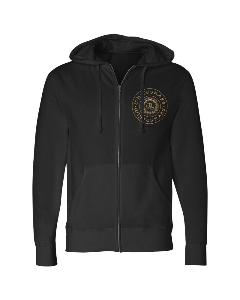 Whitesnake Medallion Hoodie $25.80 Sweatshirts