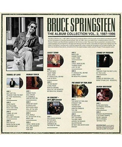 Bruce Springsteen Album Collection Vol. 2 1987-1996 (Box Set) Vinyl Record $127.28 Vinyl