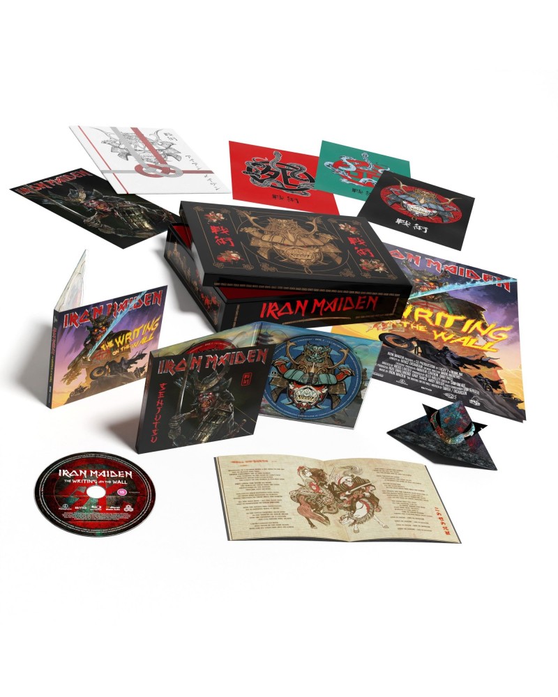 Iron Maiden Senjutsu Deluxe Box Set Limited 2 Cd/Bluray (Vinyl) $36.90 CD