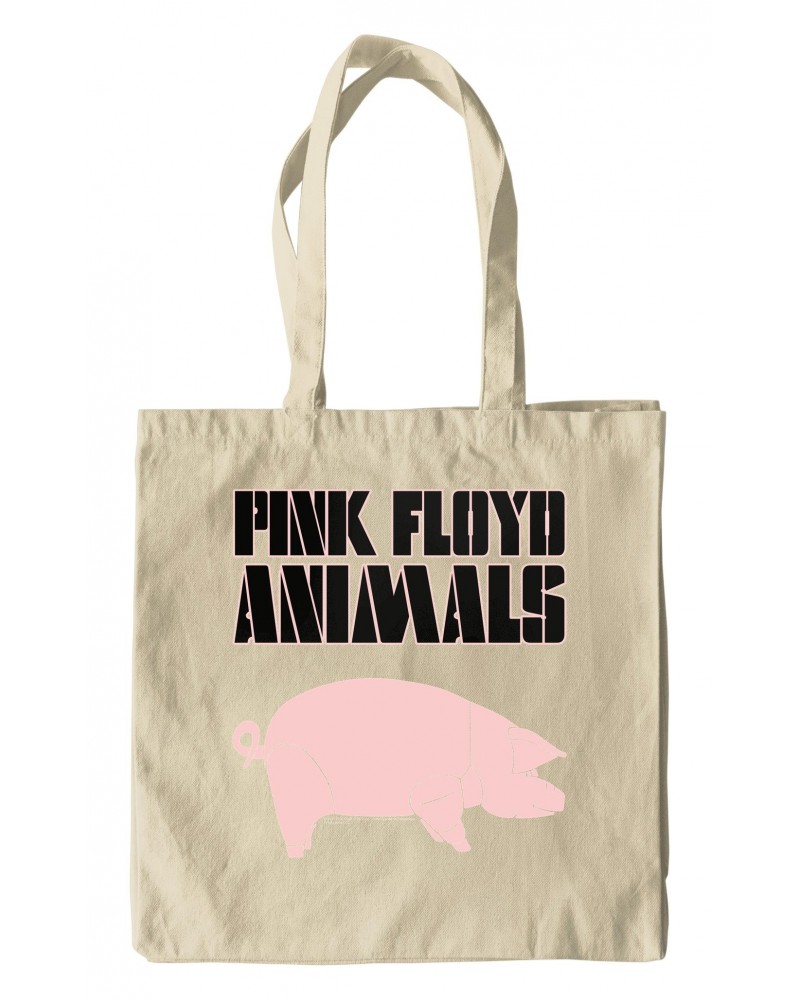 Pink Floyd Canvas Tote Bag | Animals Album Pig Bag $7.63 Bags