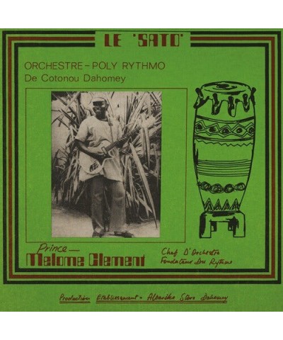 T.P. Orchestre Poly-Rythmo De Cotonou - Benin LE SATO Vinyl Record $8.57 Vinyl