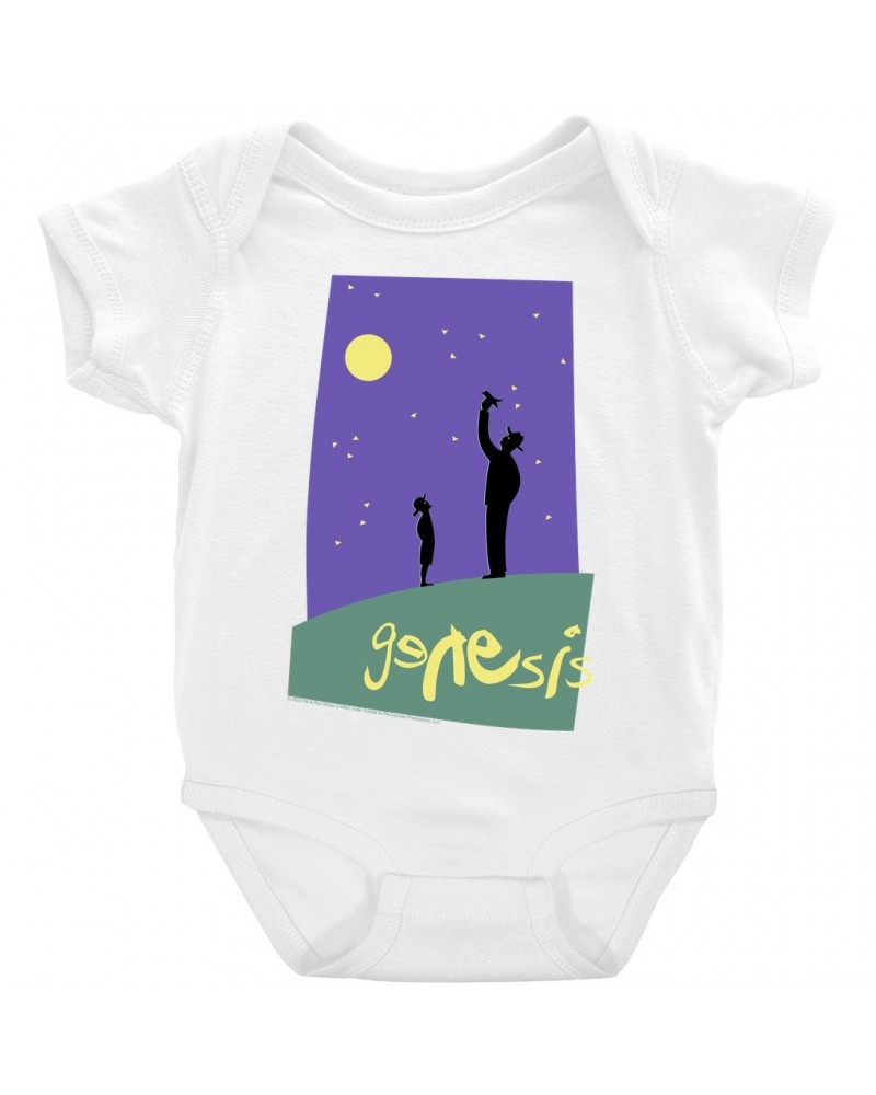 Genesis Baby Short Sleeve Bodysuit | 1992 We Can't Dance Tour Live Bodysuit $7.58 Kids