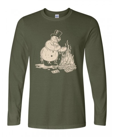 They Might Be Giants Snowman Long Sleeve T-Shirt (Unisex) $18.50 Shirts