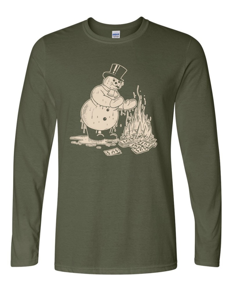 They Might Be Giants Snowman Long Sleeve T-Shirt (Unisex) $18.50 Shirts