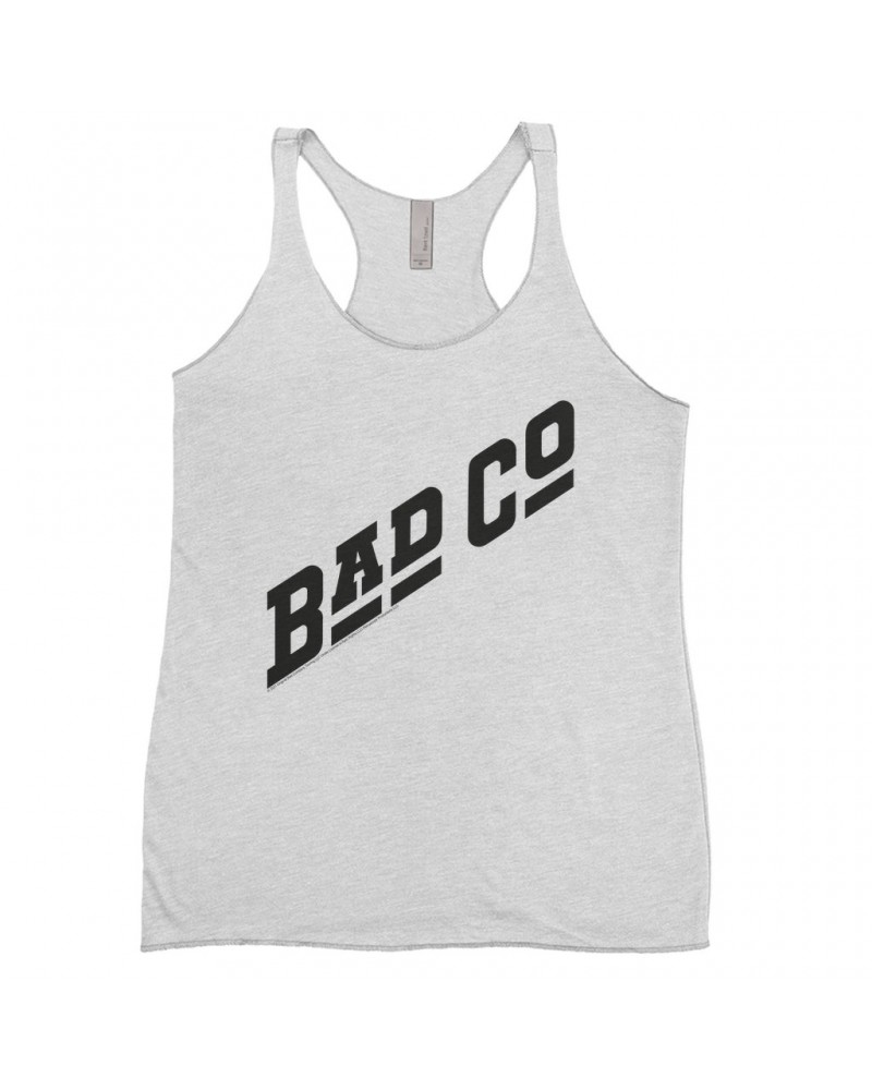 Bad Company Ladies' Tank Top | Classic Logo Black Shirt $9.26 Shirts