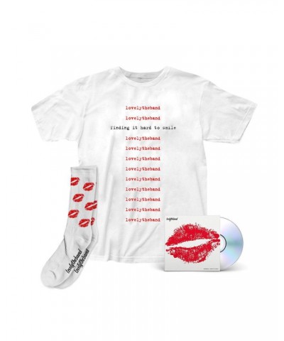 lovelytheband Rose Gold Bundle 1 - Tee + Socks + CD $18.70 CD