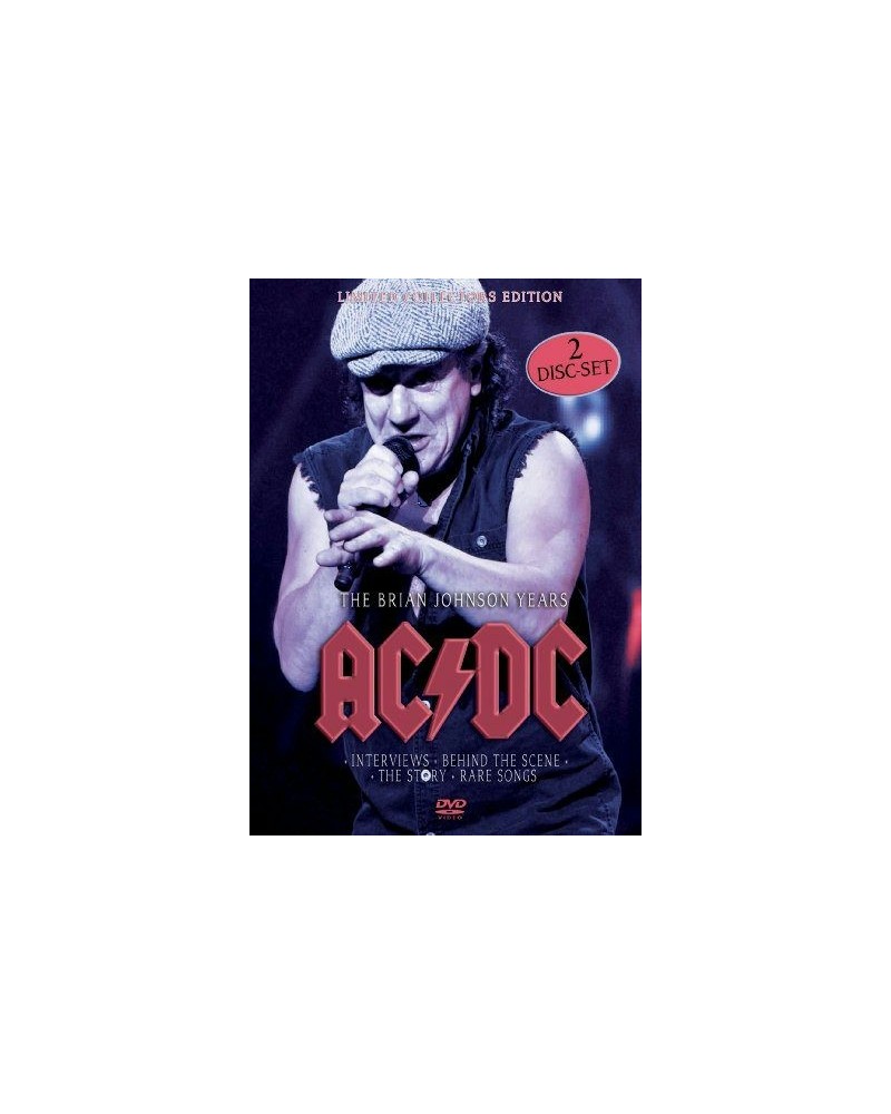 AC/DC BRIAN JOHNSON YEARS DVD $6.82 Videos