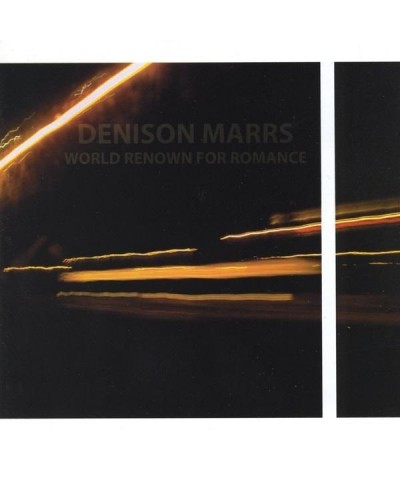 Denison Marrs WORLD RENOWN FOR ROMANCE CD $5.59 CD